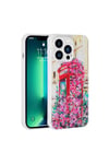 iPhone 11 Pro Uyumlu Simli Desenli Kamera Korumalı Parlak NVTH Popy Kılıf-Kulübe