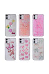 iPhone 11 Uyumlu Figürlü Desenli Işıltılı Sert NVTH Sos Kılıf-NO6