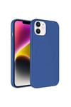 iPhone 11 Uyumlu Magsafe Wireless Şarj Özellikli Pastel Renk Silikon NVTH Plas Kılıf-Mavi
