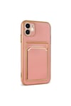 iPhone 11 Uyumlu NVTH Bark Kartlıklı Kılıf-Lila