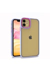 iPhone 11 Uyumlu NVTH Flora Kılıf-Lila