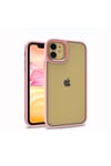 iPhone 11 Uyumlu NVTH Flora Kılıf-Rose Gold