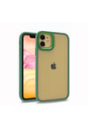 iPhone 11 Uyumlu NVTH Flora Kılıf-Yeşil