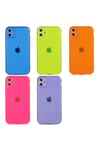 iPhone 11 Uyumlu NVTH Mun Silikon-Turuncu