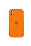 iPhone 11 Uyumlu NVTH Mun Silikon-Turuncu