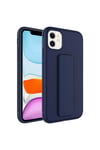 iPhone 11 Uyumlu NVTH Qstand Kılıf-Lacivert