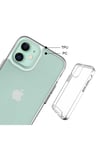 iPhone 12 Mini Uyumlu NVTH Gard Silikon-Renksiz