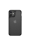 iPhone 12 Mini Uyumlu NVTH İnoks Kılıf-Siyah