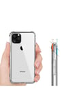 iPhone 12 Mini Uyumlu NVTH Nitro Anti Shock Silikon-Renksiz