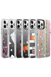 iPhone 12 Pro Max Uyumlu Desenli NVTH Silver Sert Kılıf-Mottolar