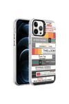 iPhone 12 Pro Max Uyumlu Desenli NVTH Silver Sert Kılıf-Mottolar