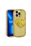 iPhone 12 Pro Max Uyumlu Kamera Korumalı Pop Soketli Renkli NVTH Ofro Kılıf-Sarı