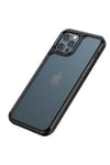 iPhone 12 Pro Max Uyumlu NVTH İnoks Kılıf-Mavi