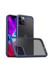 iPhone 12 Pro Max Uyumlu NVTH İnoks Kılıf-Mavi