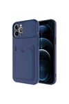 iPhone 12 Pro Max Uyumlu NVTH Kartix Kılıf-Lacivert