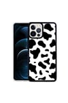 iPhone 12 Pro Max Uyumlu NVTH M-Fit Desenli Kılıf-Cow No1