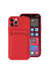 iPhone 12 Pro Max Uyumlu NVTH Ofix Kılıf-Kırmızı