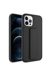 iPhone 12 Pro Max Uyumlu NVTH Qstand Kılıf-Siyah