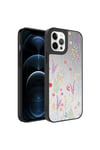iPhone 12 Pro Uyumlu Aynalı Desenli Kamera Korumalı Parlak NVTH Mirror Kılıf-Dallar
