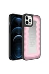 iPhone 12 Pro Uyumlu Aynalı Desenli Kamera Korumalı Parlak NVTH Mirror Kılıf-Ayna