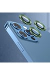 iPhone 12 Pro Uyumlu NVTH CL-07 Kamera Koruyucu-Koyu Yeşil