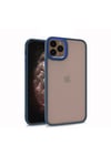 iPhone 12 Pro Uyumlu NVTH Flora Kılıf-Mavi