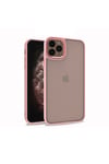 iPhone 12 Pro Uyumlu NVTH Flora Kılıf-Rose Gold