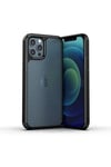iPhone 12 Pro Uyumlu NVTH İnoks Kılıf-Siyah