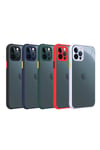 iPhone 12 Pro Uyumlu NVTH Kaff Kılıf-Kırmızı