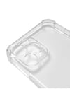iPhone 12 Pro Uyumlu NVTH Kamera Korumalı Nitro Anti Shock Silikon-Renksiz