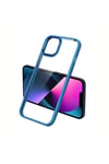 iPhone 12 Pro Uyumlu NVTH Krom Kılıf-Mavi