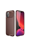 iPhone 12 Pro Uyumlu NVTH Negro Silikon Kılıf-Kahverengi