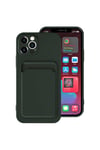 iPhone 12 Pro Uyumlu NVTH Ofix Kılıf-Koyu Yeşil