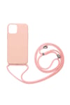 iPhone 12 Pro Uyumlu NVTH Ropi Kılıf-Pembe Açık