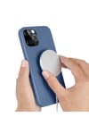 iPhone 12 Pro Uyumlu NVTH Silksafe Wireless Kılıf-Kırmızı