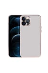 iPhone 12 Pro Uyumlu NVTH Viyana Kılıf-Gümüş