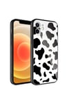 iPhone 12 Uyumlu Kamera Korumalı Desenli Sert Silikon NVTH Epoksi Kılıf-NO7