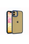 iPhone 12 Uyumlu NVTH Flora Kılıf-Mavi
