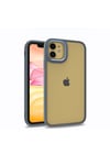 iPhone 12 Uyumlu NVTH Flora Kılıf-Sierra Mavi