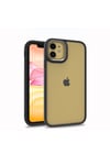 iPhone 12 Uyumlu NVTH Flora Kılıf-Siyah