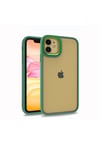 iPhone 12 Uyumlu NVTH Flora Kılıf-Yeşil