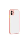iPhone 12 Uyumlu NVTH Hux Kılıf-Pembe