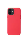 iPhone 12 Uyumlu NVTH Leathersafe Wireless Kılıf-Kırmızı