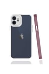 iPhone 12 Uyumlu NVTH Mima Kılıf-Mürdüm