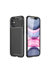 iPhone 12 Uyumlu NVTH Negro Silikon Kılıf-Siyah
