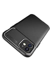 iPhone 12 Uyumlu NVTH Negro Silikon Kılıf-Siyah