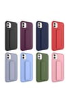 iPhone 12 Uyumlu NVTH Qstand Kılıf-Mürdüm