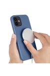 iPhone 12 Uyumlu NVTH Silksafe Wireless Kılıf-Kırmızı