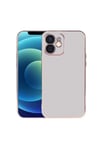 iPhone 12 Uyumlu NVTH Viyana Kılıf-Gümüş