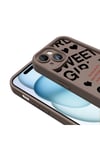 iPhone 13 Kılıf Kamera Korumalı Baskılı Arka Yüzey NVTH Klas Kapak - Siyah